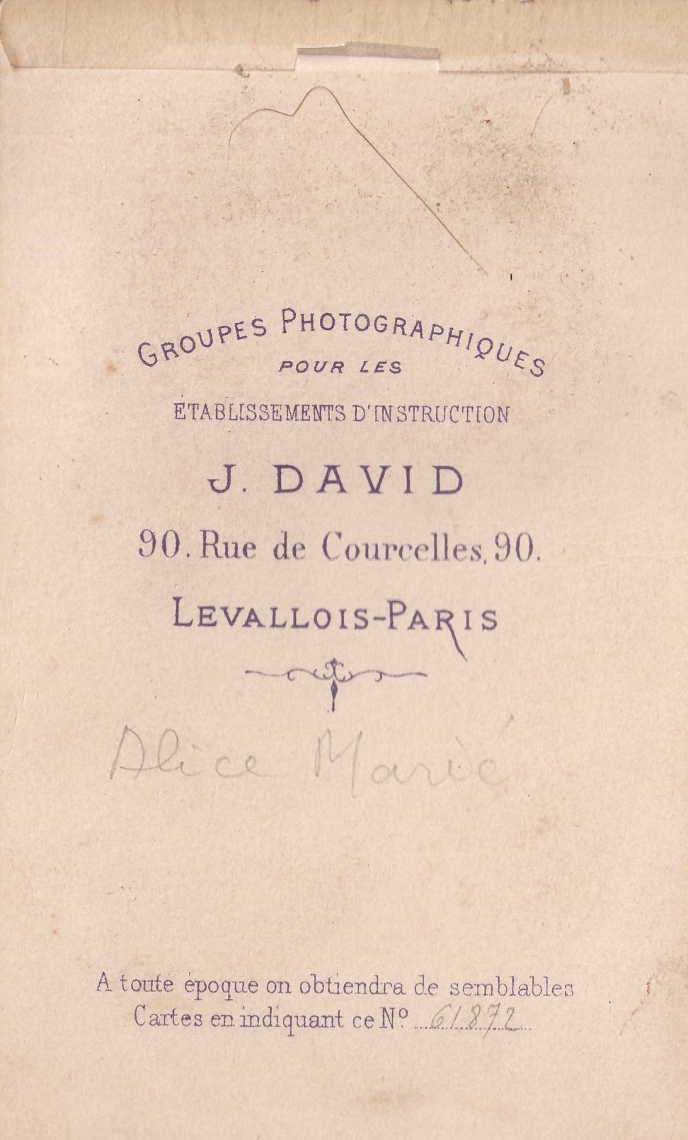 Album bfn Marié Alice page  photo  verso rotated