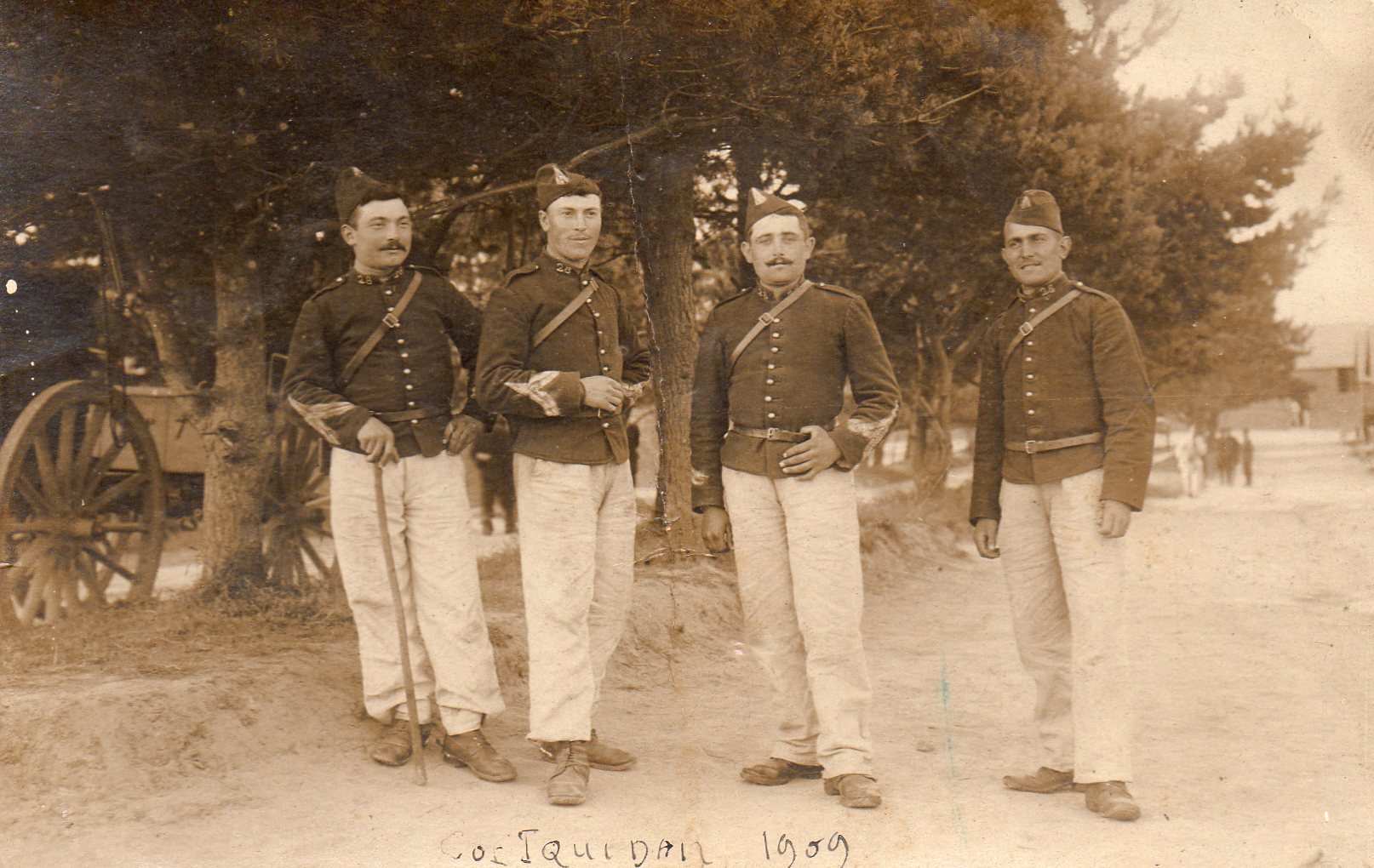 Groupe de soldats