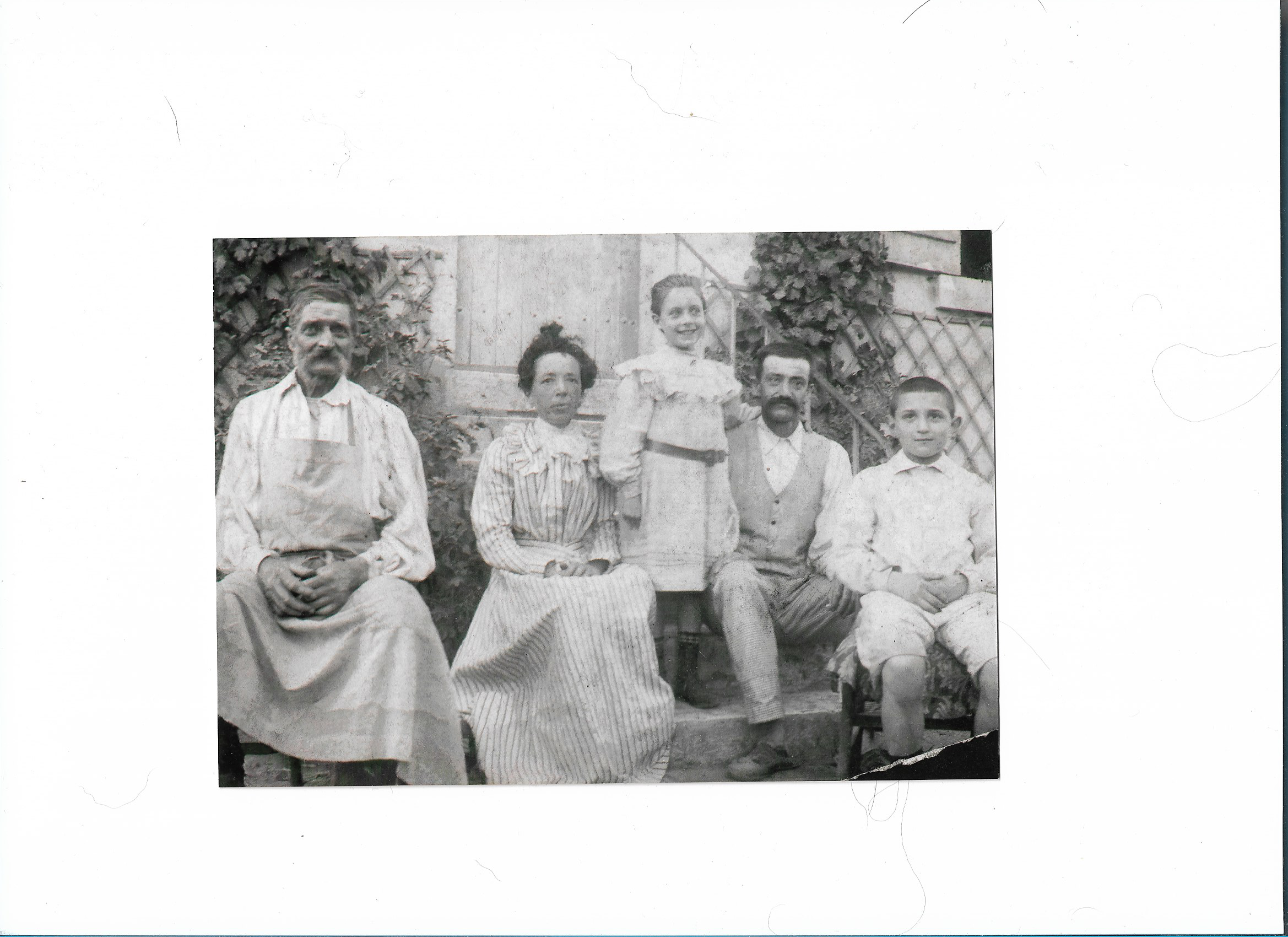 photo de famille inconnue
