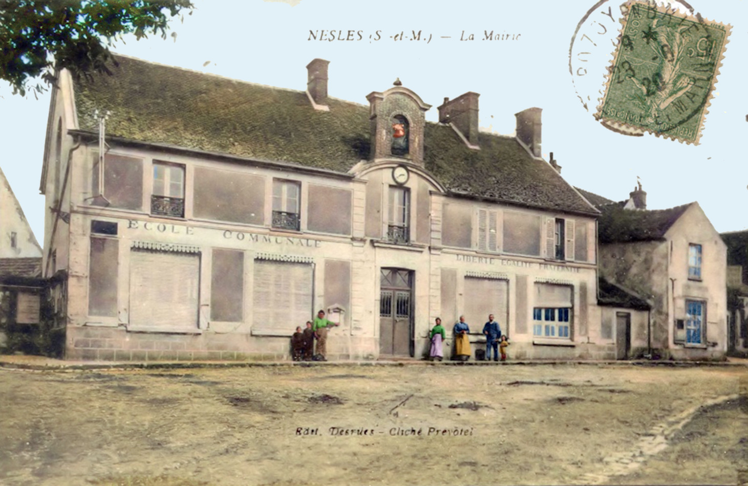 Nesles-la-Gilberde, 77540, La Mairie école