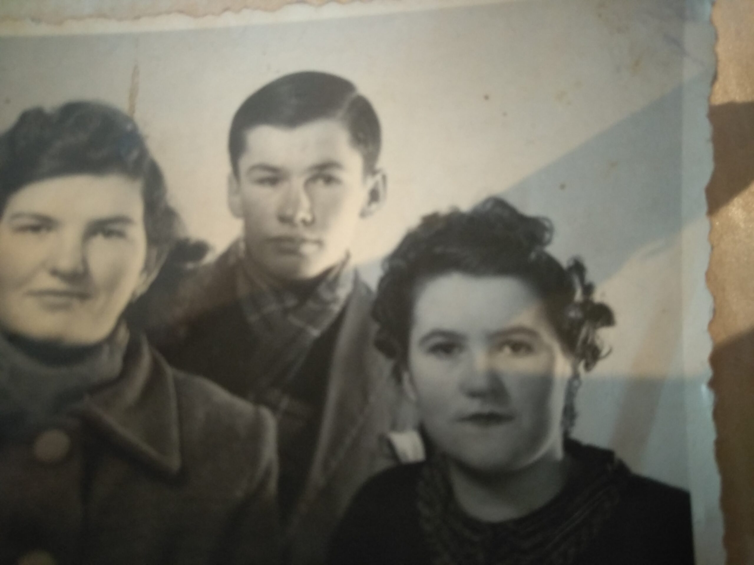 Marie-Louise et son frère Claude