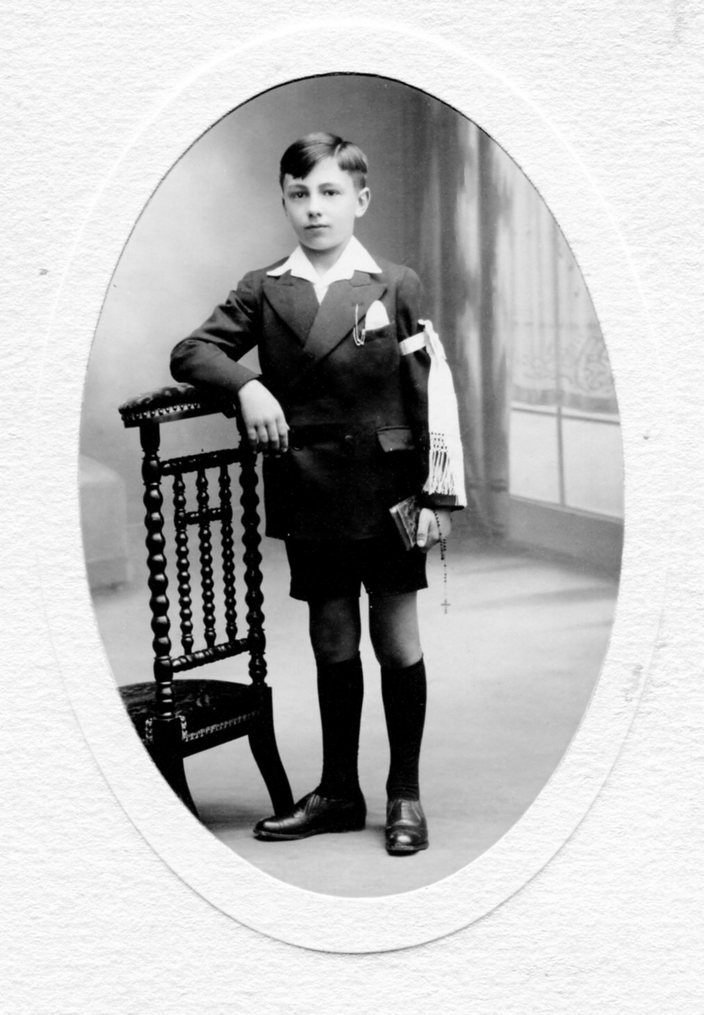 Portrait de communiant