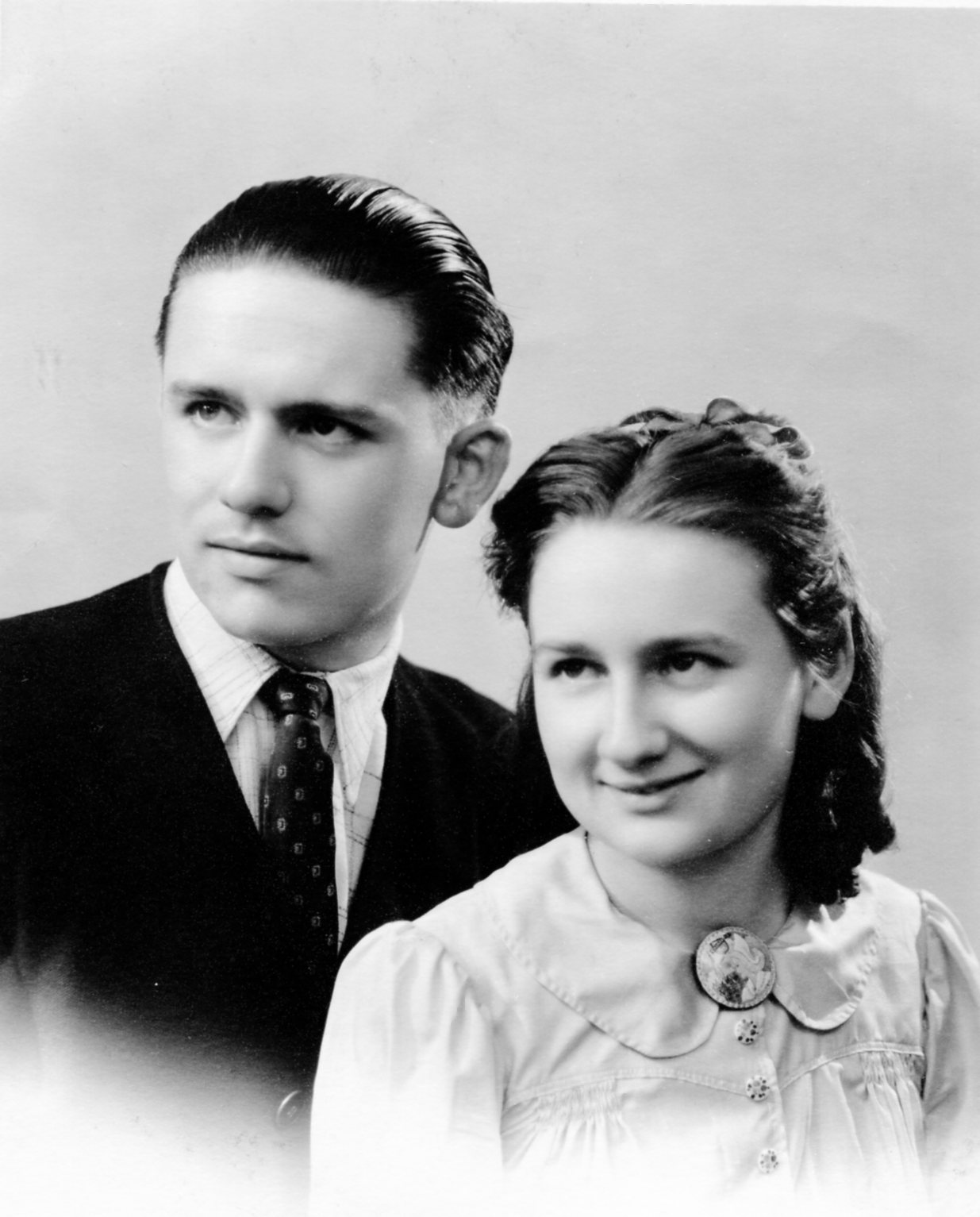 Portait couple ou frère et soeur
