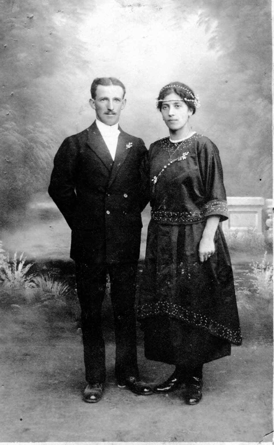 portrait de mariés