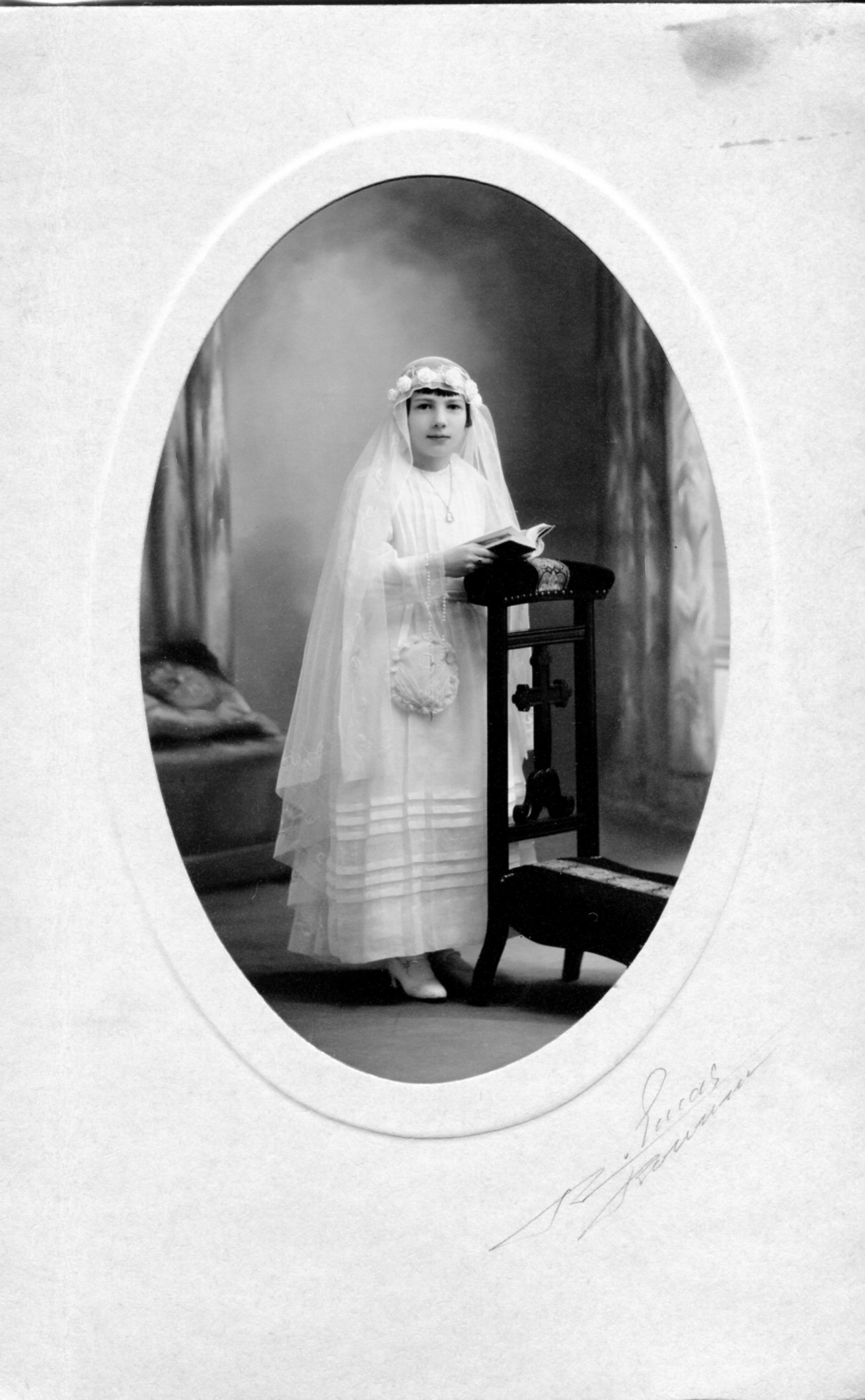 PHOTO DE COMMUNIANTE