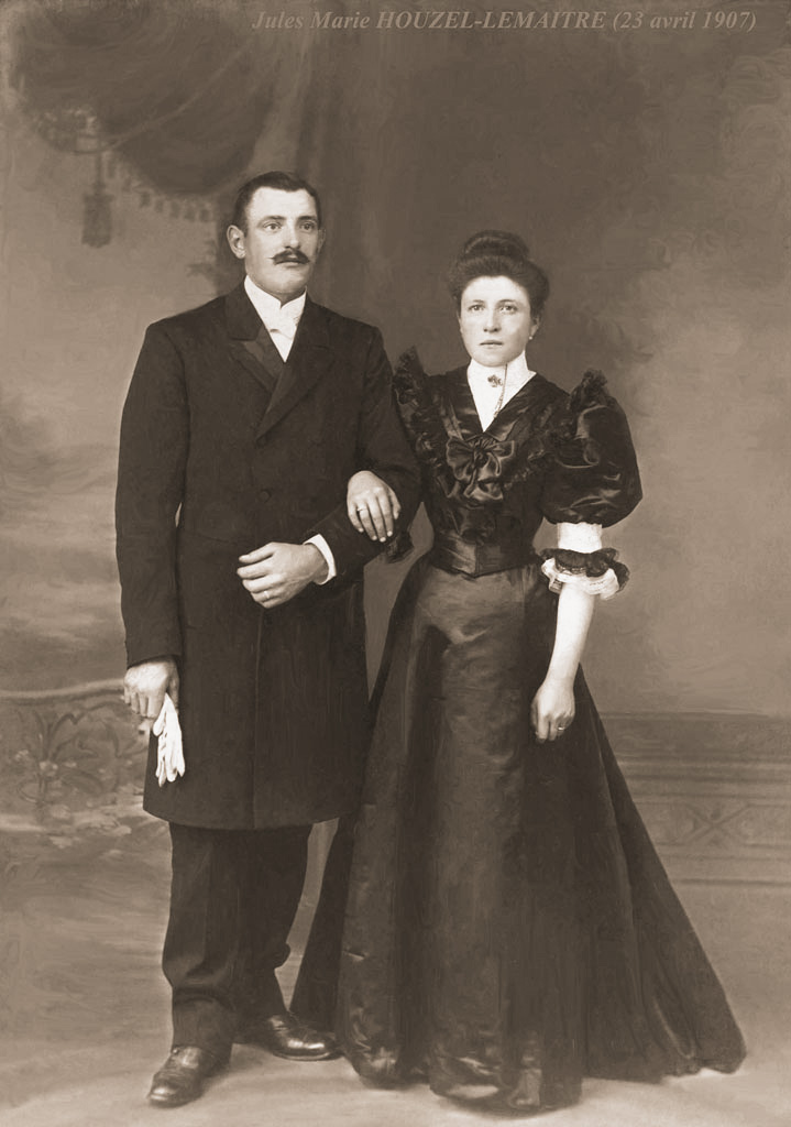 Mariage de mes grands parents maternels