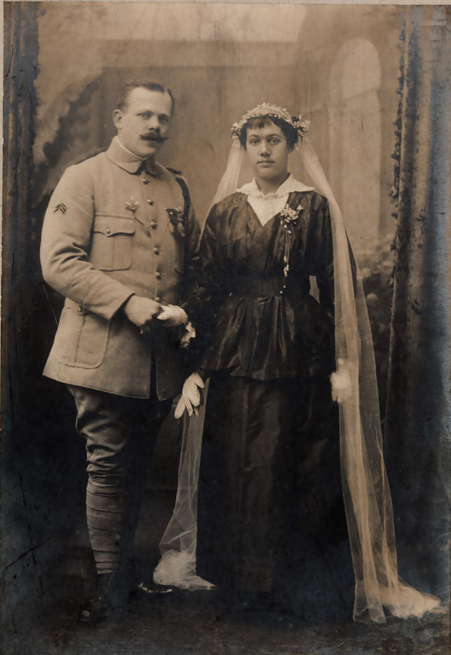 Mariage de mes grands parents paternels