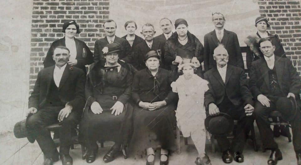 photo de famille dans les années 20