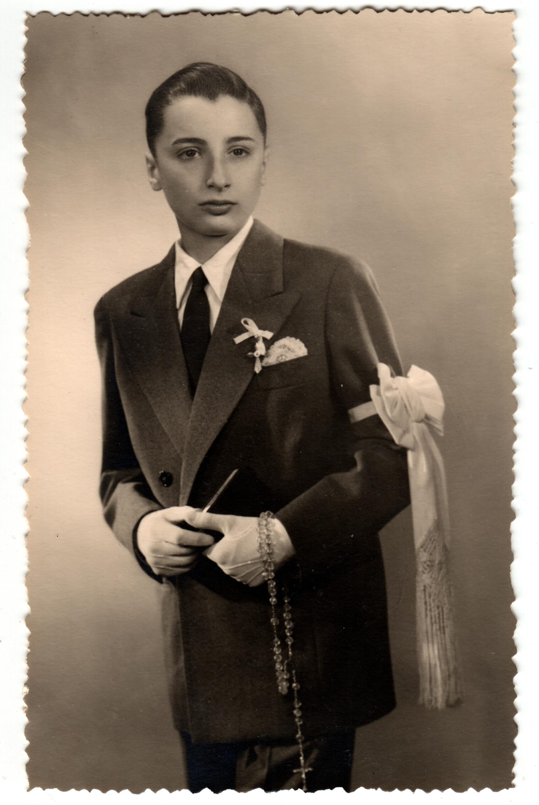 Première communion de Michel